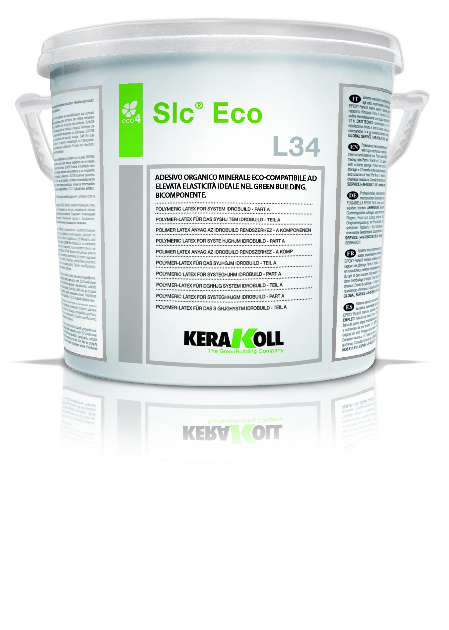 Магазин строительных материалов Инвиктори SLC Eco L34 Kerakoll Органический минеральный клей для паркета 