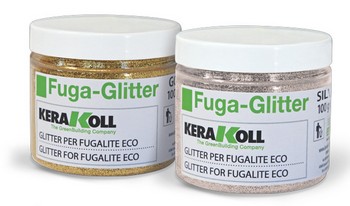 Магазин строительных материалов Инвиктори Fuga-Glitter Kerakoll Блестки для жидкой керамики Кераколл СЕРЕБРО 
