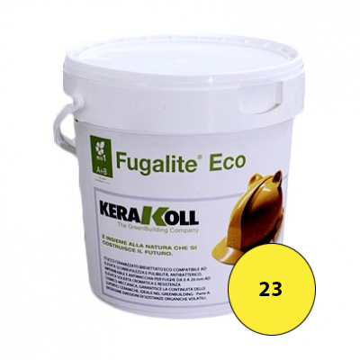 Магазин строительных материалов Инвиктори FUGALITE ECO - Жидкая керамика Giallo-23 
